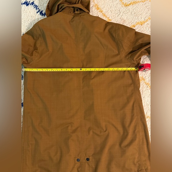 Scotch & Soda Brown Raincoat with Hood and Zipper - Picture 14 of 15